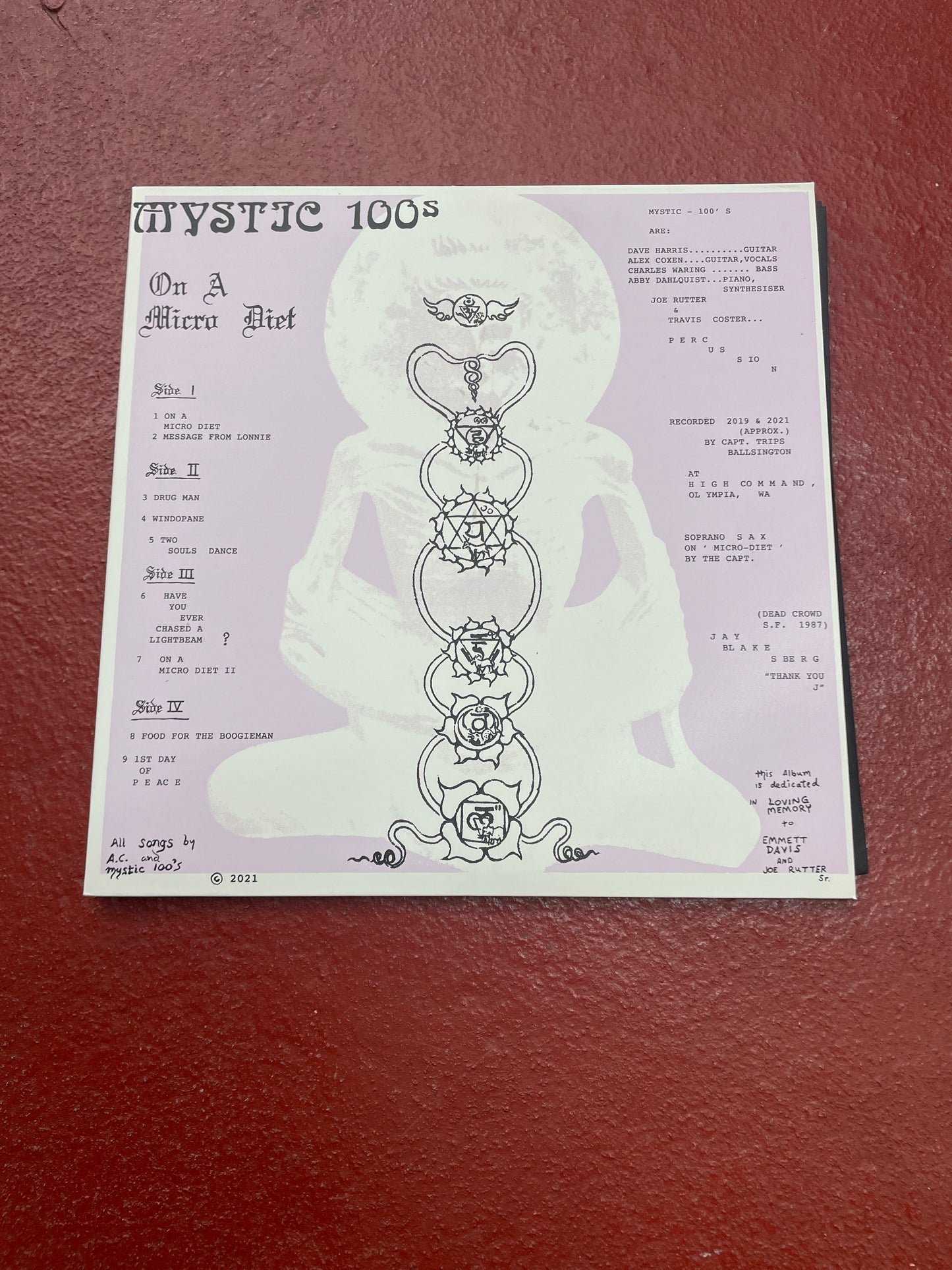 Mystic 100s - On A Mystic Diet 2xLP