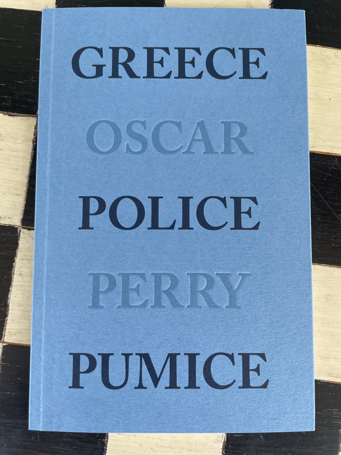 Oscar Perry - Greece Police Book