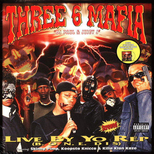 Three 6 Mafia – Live By Yo Rep (B.O.N.E. Dis) LP – Prop Records