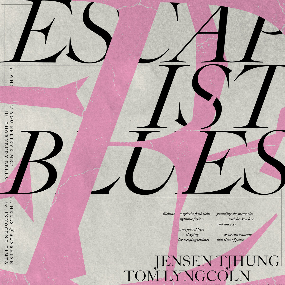 Jensen Tjhung & Tom Lyngcoln - Escapist Blues