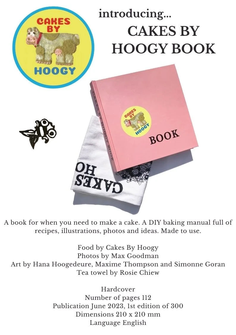Cakes by Hoogy Book