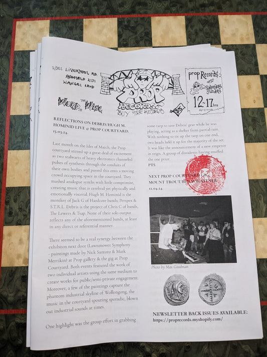 Prop Magazine WORD TO THE WISE – Prop Records