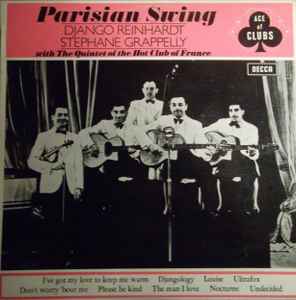 DJANGO REINHARDT - PARISIAN SWING LP
