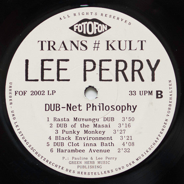 Lee Scratch Perry - DUB-Net Philosophy