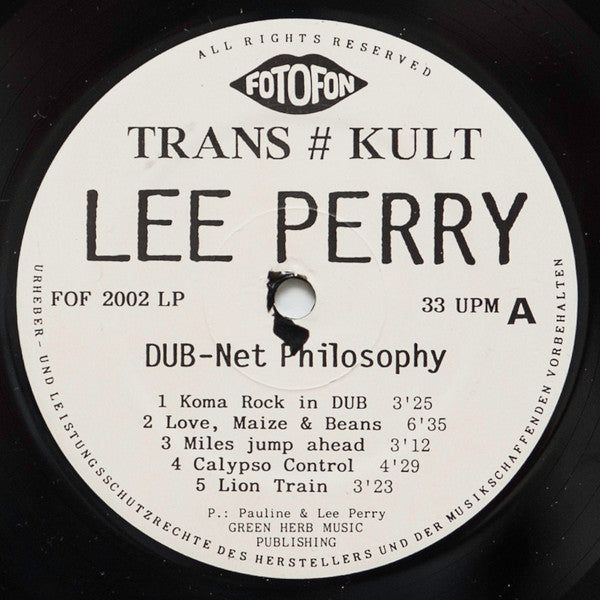 Lee Scratch Perry - DUB-Net Philosophy