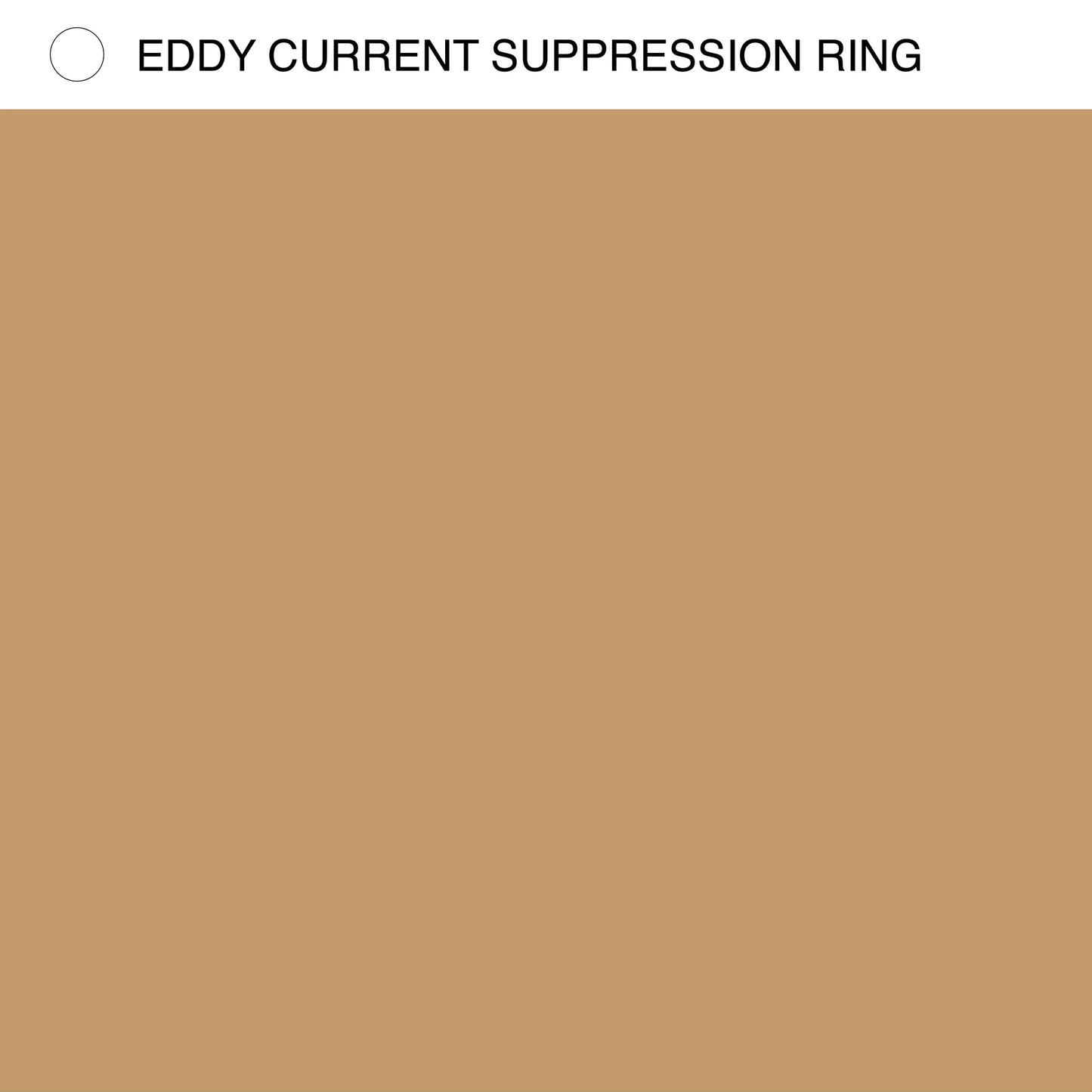 Eddy Current Suppression Ring - ST